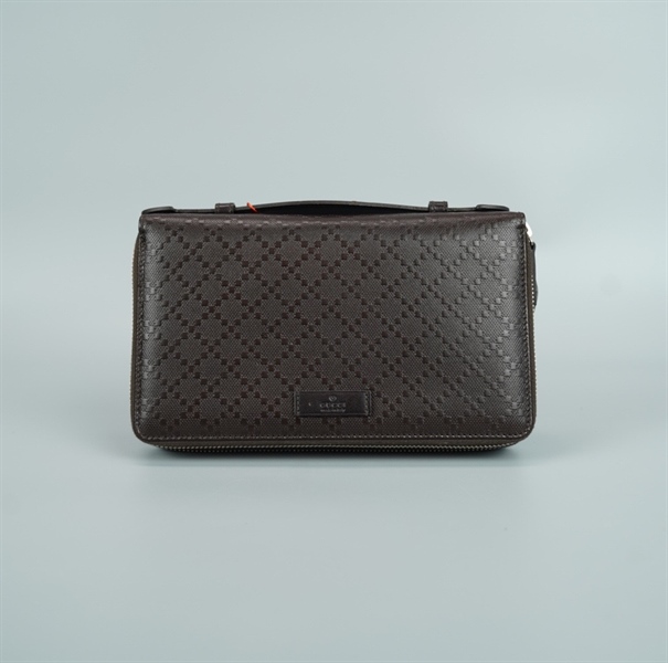 Túi GG clutch nâu size 21 (BQ) KG+