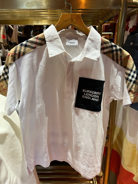 Áo thun BBR trắng túi nâu (HP-A1265-TY) KG+