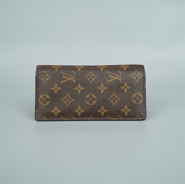 Ví LV hoa nâu gấp 2 (BQ) KG+