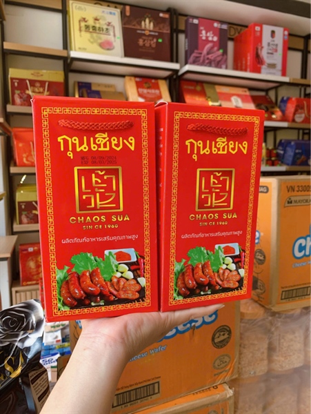 Lạp Xưởng Chao Sua Thái Lan 500gr