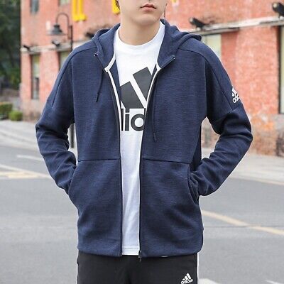 Áo nỉ mũ Adidas DU1136 size XS