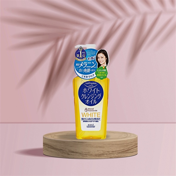 DẦU TẨY TRANG LÀM SẠCH S U SOFTYMO Nhật Bản 230 ML (vàng)