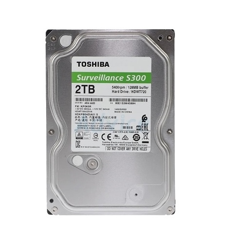 Ổ cứng Toshiba 2TB chuyên dụng camera