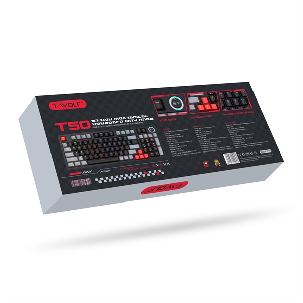 Bàn phím Cơ T-WOLF T50