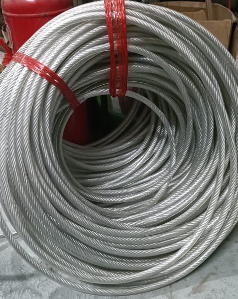 Dây cáp bọc nhựa 10m