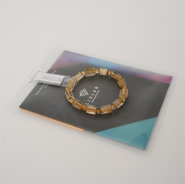 Vòng tay đốt trúc thạch anh tóc vàng 877532 +