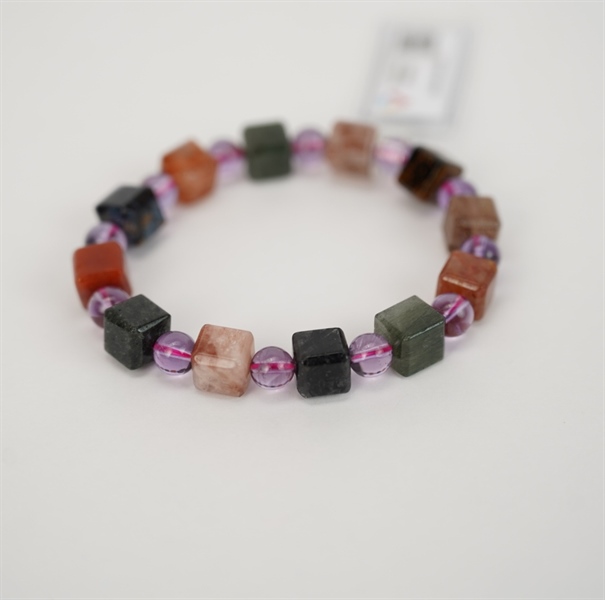 Vòng vuông thạch anh đa sắc 567326 +