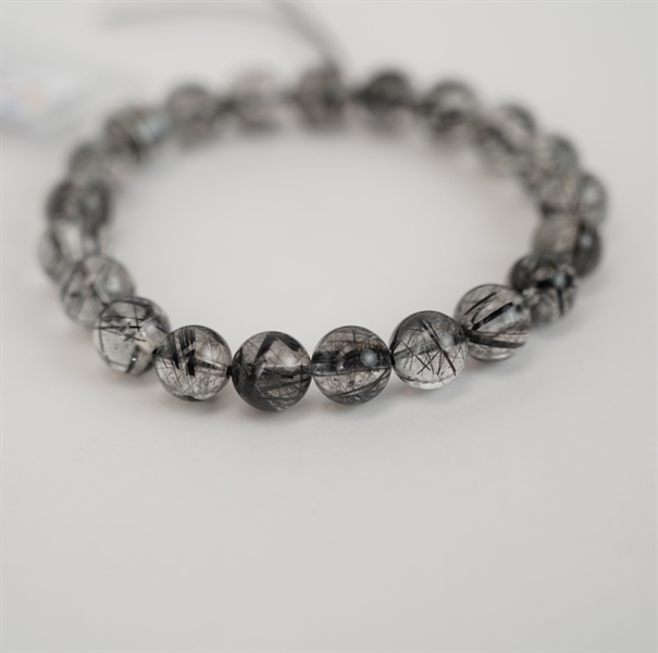 Vòng tay thạch anh tóc đen 395437 + ly9-21