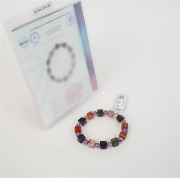 Vòng vuông thạch anh đa sắc 567326 +