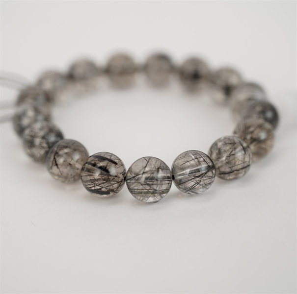 Vòng tay thạch anh tóc đen 989663+ ly12-17