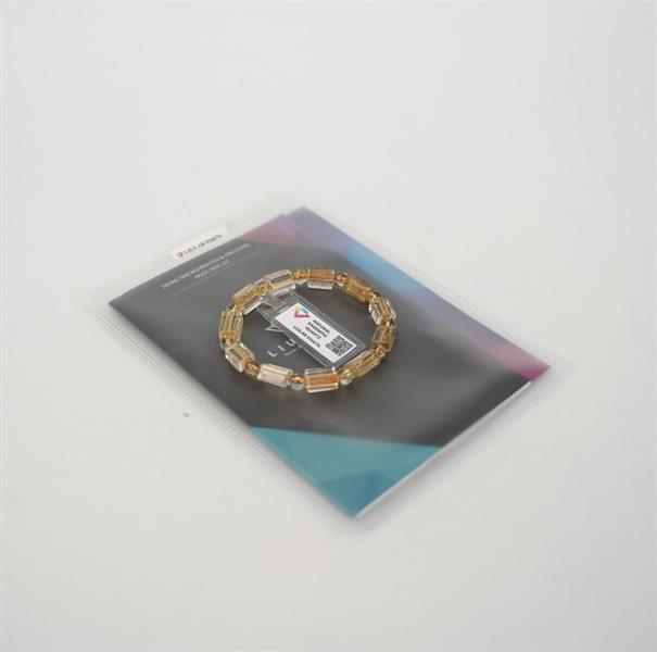 Vòng tay đốt trúc thạch anh tóc vàng 926676 +