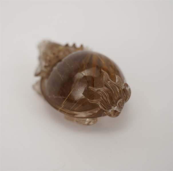 Cụ long quy thạch anh tóc vàng 472467 +