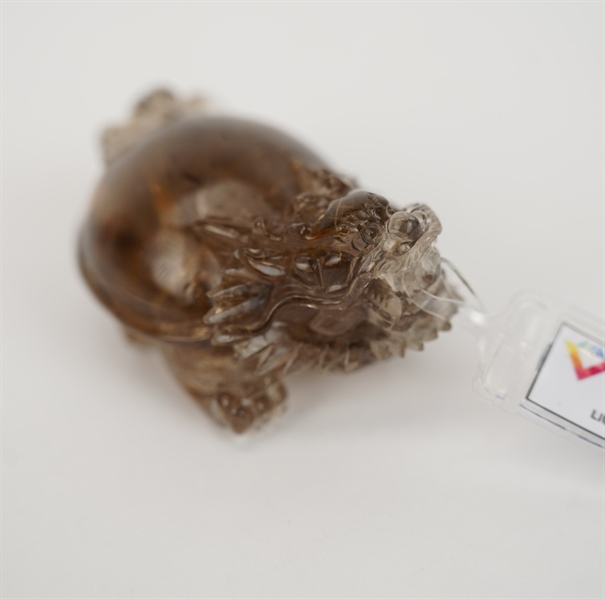 Cụ long quy thạch anh tóc vàng 383445 +