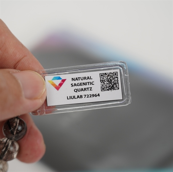 Vòng tay thạch anh tóc đen 722964 + ly10-19