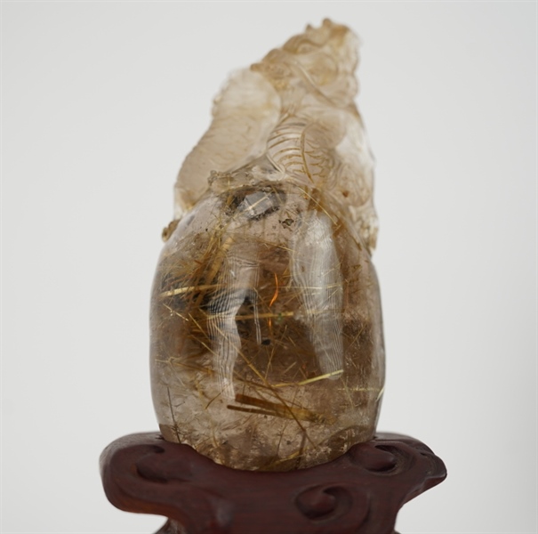 Tác phẩm rồng thạch anh tóc vàng 692293 +