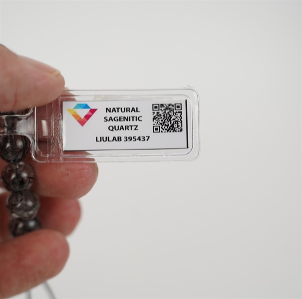 Vòng tay thạch anh tóc đen 395437 + ly9-21