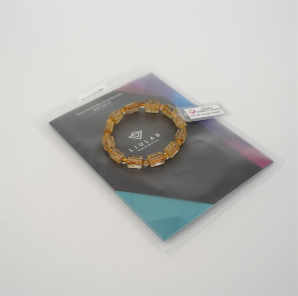 Vòng tay đốt trúc thạch anh tóc vàng 354723 +