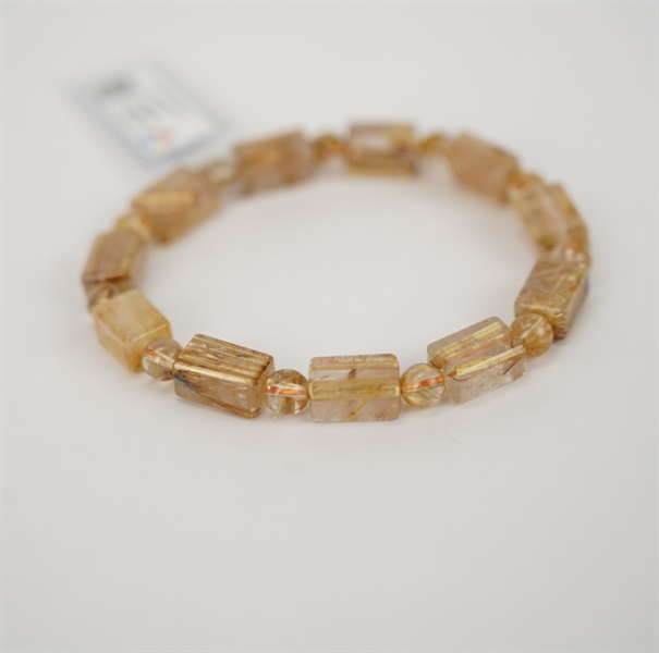 Vòng tay đốt trúc thạch anh tóc vàng 977524 +