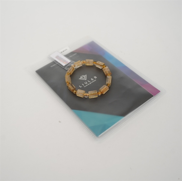 Vòng tay đốt trúc thạch anh tóc vàng 687474 +