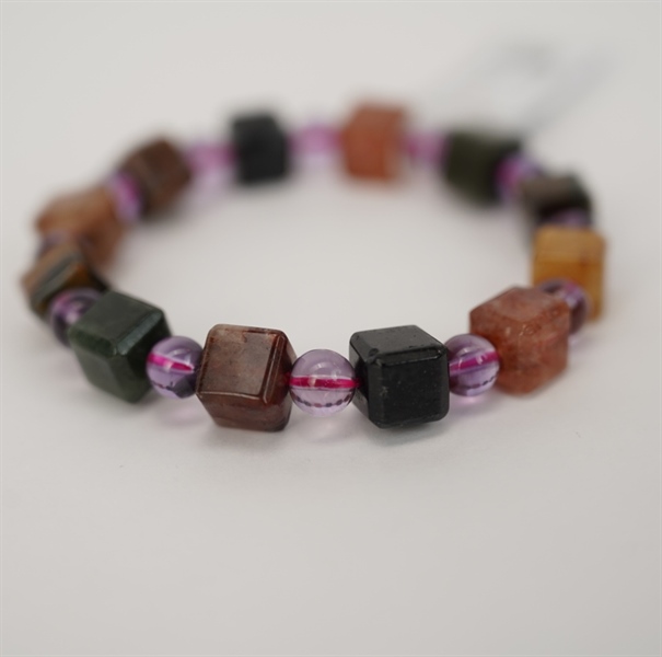 Vòng vuông thạch anh đa sắc 477939 +