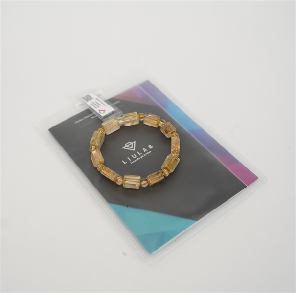 Vòng tay đốt trúc thạch anh tóc vàng 264283 +