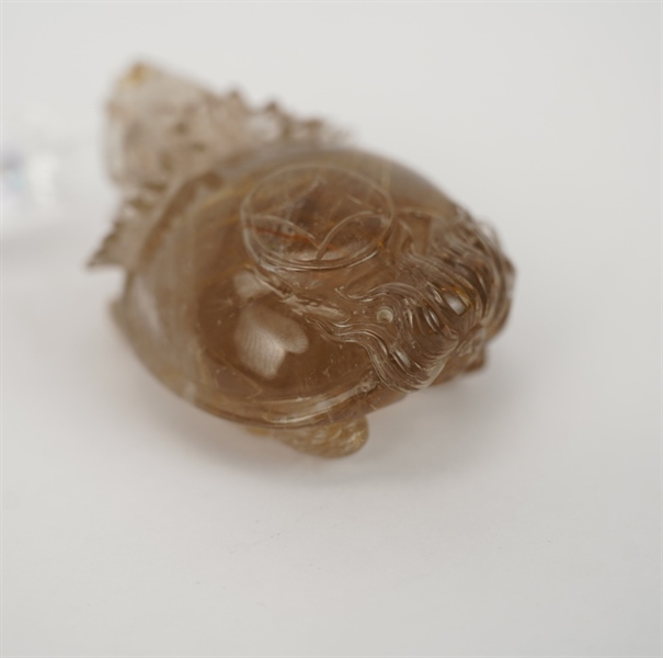 Cụ long quy thạch anh tóc vàng 248526 +