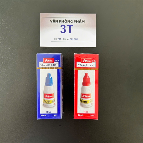 Mực dấu Shiny S-62 chai 28ml