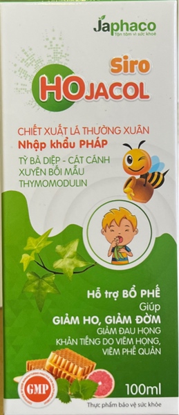 Siro ho Jacol 100ml - Japhaco