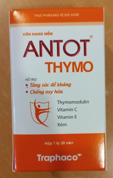 Antot Thymo (Lọ 30 viên) - Traphaco