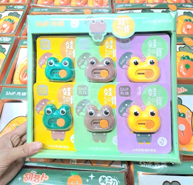 Dao rọc giấy Ếch con. Lốc 24h 📌Sỉ 6.5k/c