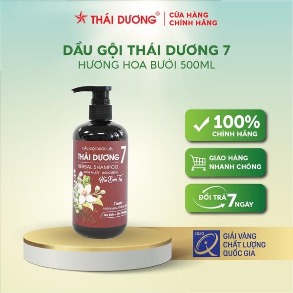 Dầu gội DL Thái Dương 7 GOLD (chai 500ml,Hoa Bưởi Tây)