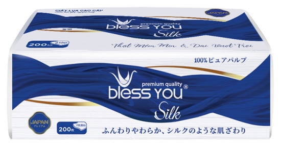 Khăn Softpack - Bless You SILK 200 TỜ / 48