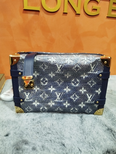 Túi LV xanh hoa trắng size 24 (HC) +