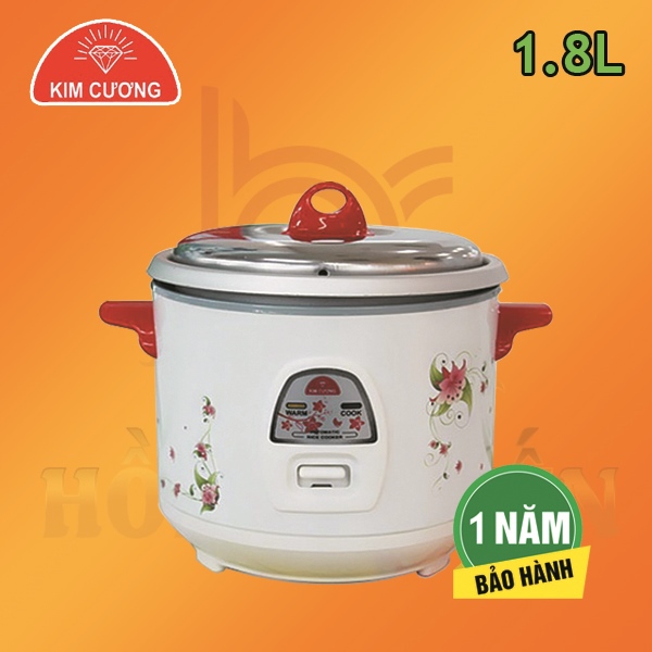 Nồi Cơm Nắp Rời KIM CƯƠNG 1.8 Lít
