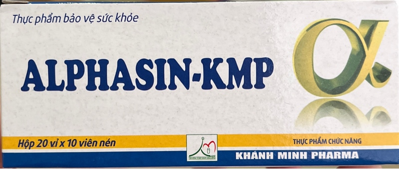 Alphasin-KMP (Hộp 20 vỉ x 10 viên) - VN