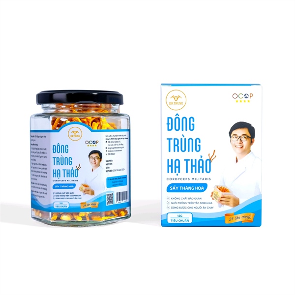 ĐTHT sấy thăng hoa loại tiêu chuẩn 12g