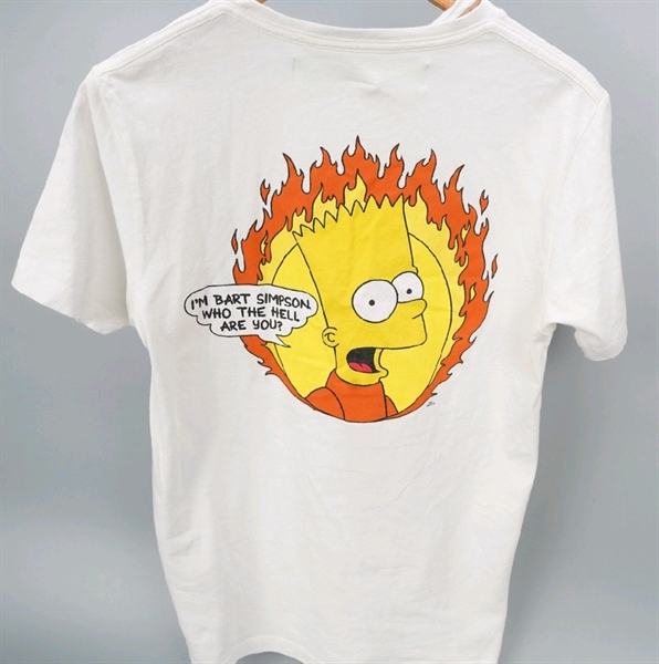 Áo thun Main Label trắng chữ đen (BQ) KG+