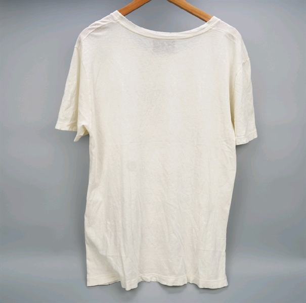 Áo thun GG trắng in hình rắn (BQ) KG+