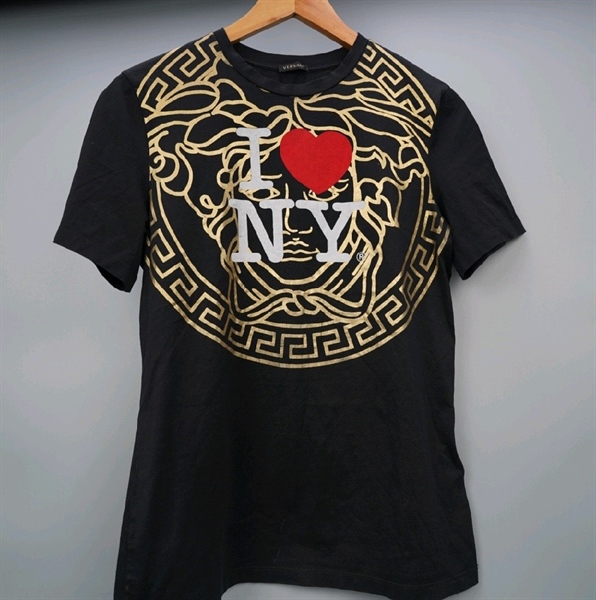 Áo thun Versace I love NY đen (BQ) KG+