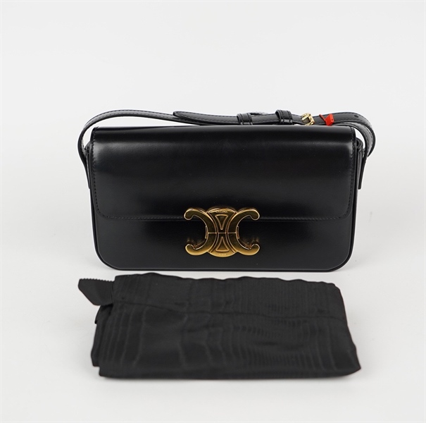 Túi Celine đen bóng size 20 (HC) +