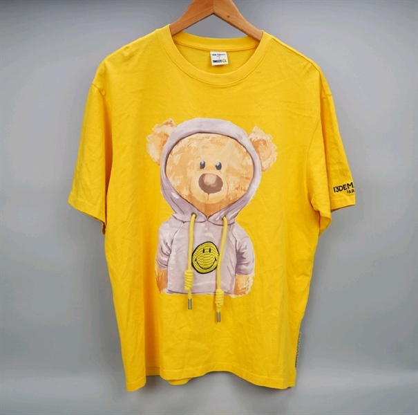 Áo thun Marzo vàng in hình (BQ) KG+