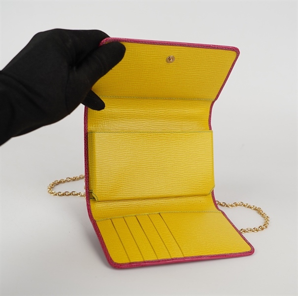 Túi D&G màu hồng gấp 3 size 15 (HC) +