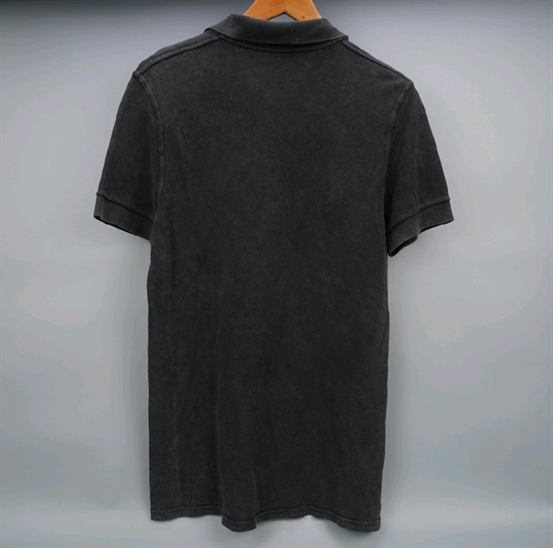 Áo thun YSL đen logo (BQ) KG+