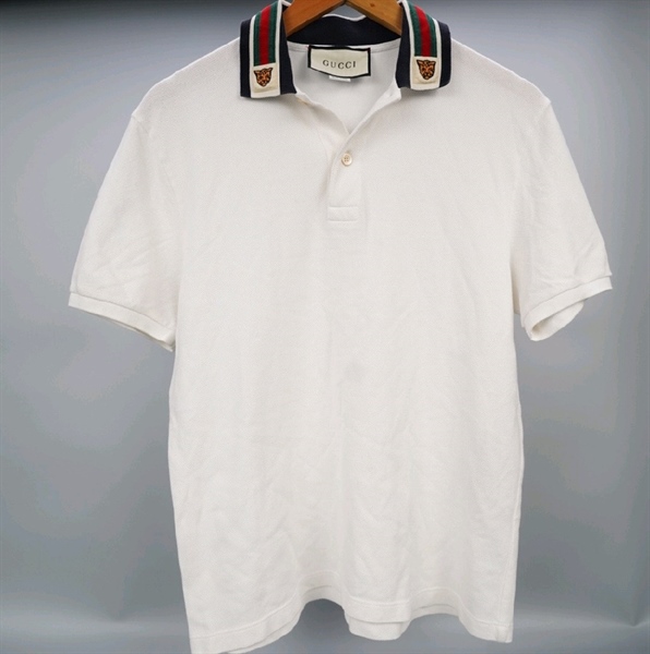 Áo thun GG cổ sọc đầu hổ (BQ) KG+