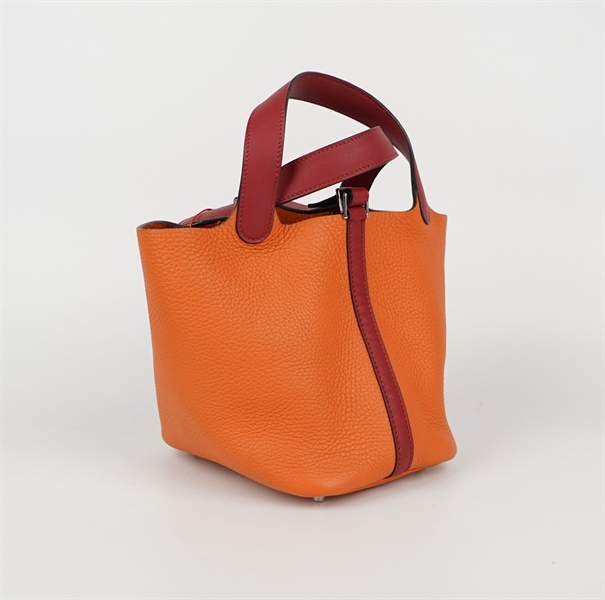 Túi Hermes màu cam size 18 (HC) +