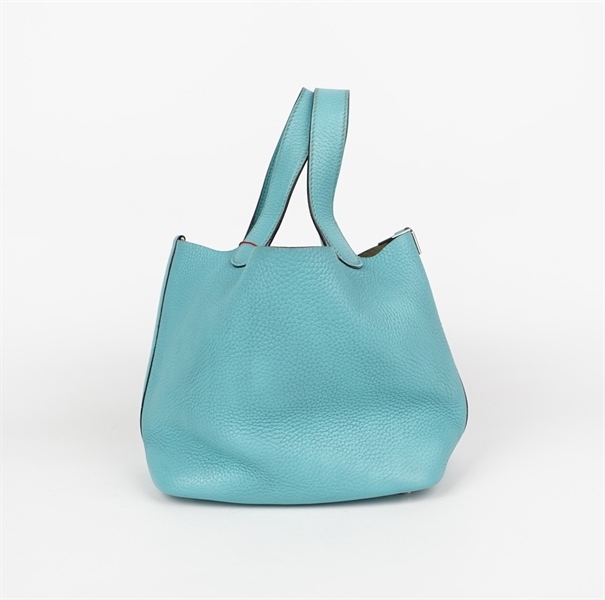 Túi Hermes xanh dương size 18 (HC) +