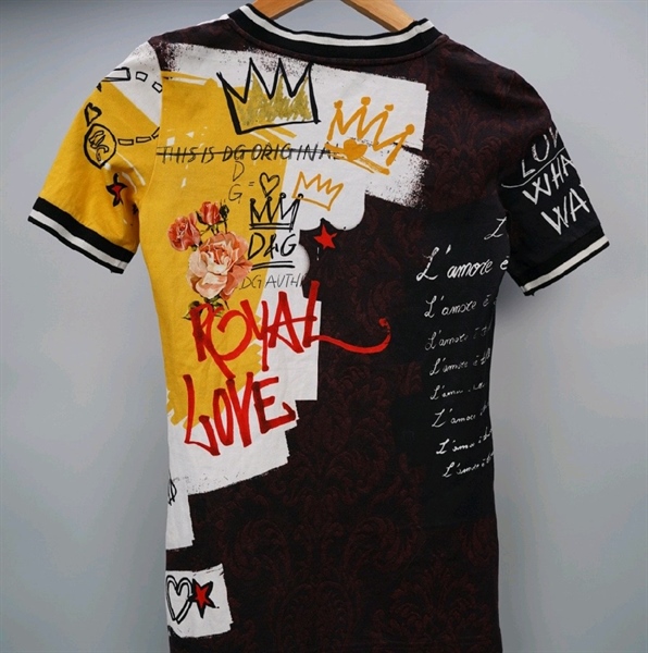 Áo thun D&G họa tiết cô gái (BQ) KG+