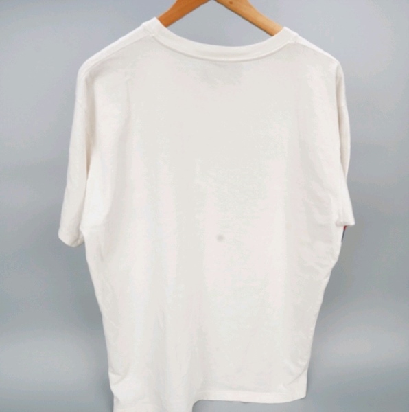 Áo thun GG trắng sọc xanh đỏ (BQ) KG+