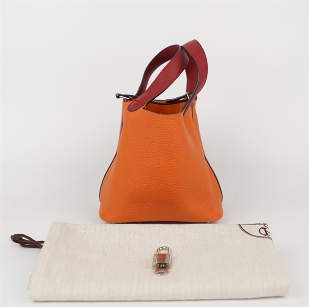 Túi Hermes màu cam size 18 (HC) +