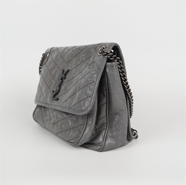 Túi YSL xám (MAL498894-0818) sz28 (HC) +